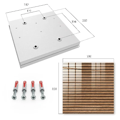Schlüsselkasten modern Holzpaneele