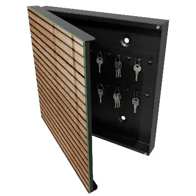 Schlüsselkasten modern Holzpaneele