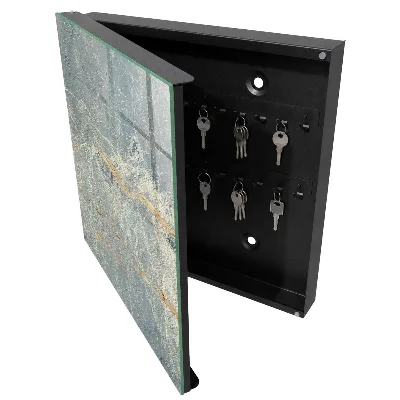 Schlüsselschrank für den Flur Marmorstruktur