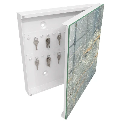 Schlüsselschrank für den Flur Marmorstruktur