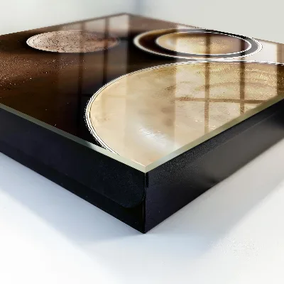 Schlüsselkasten modern Braunes Set