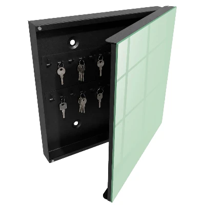 Schlüsselschrank für den Flur Mintgrün