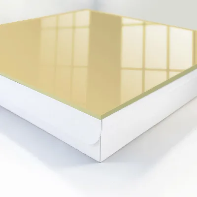 Schlüsselkasten modern Senffarbe