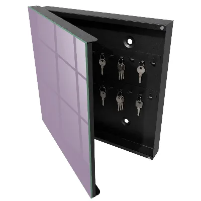 Schlüsselschrank für den Flur Fliederviolett