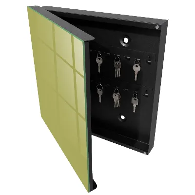 Schlüsselschrank Grüner Vintage-Stil