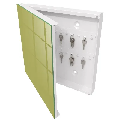 Schlüsselschrank Grüner Vintage-Stil