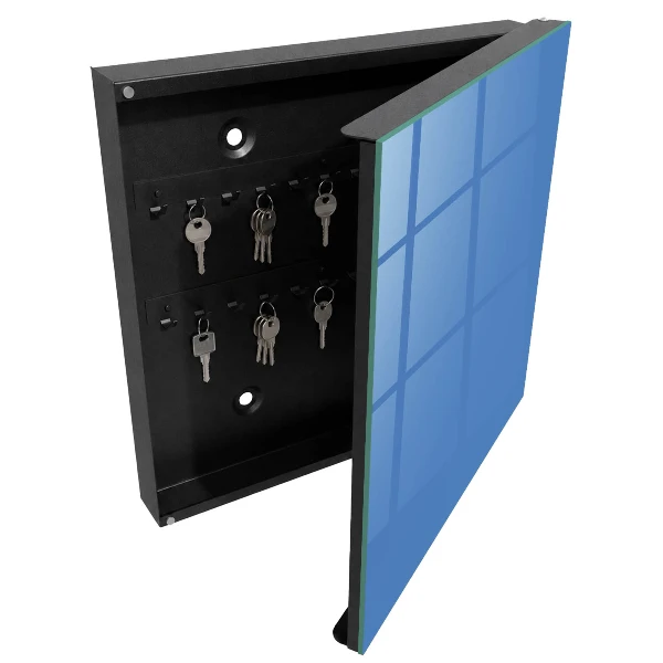 Schlüsselschrank Blaue Farbe