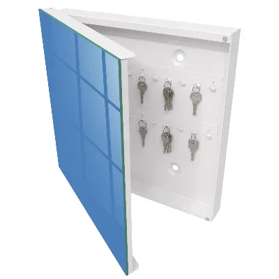 Schlüsselschrank Blaue Farbe