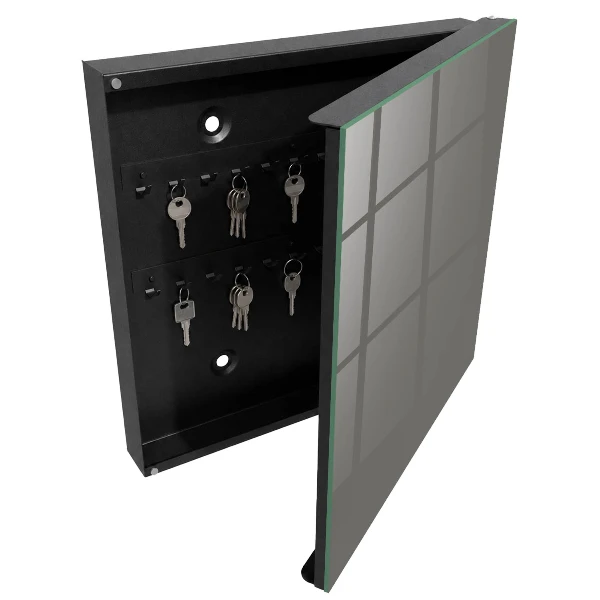 Schlüsselschrank für den Flur Hellbraun