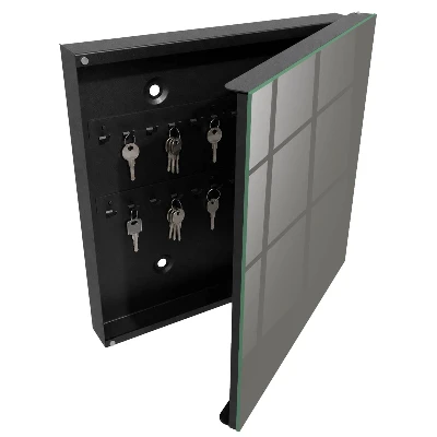 Schlüsselschrank für den Flur Hellbraun