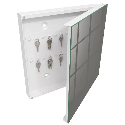 Schlüsselschrank für den Flur Hellbraun