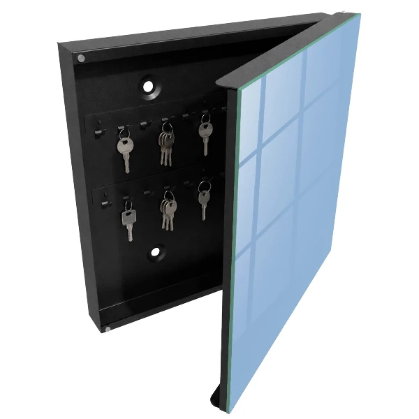 Schlüsselschrank Babyblau