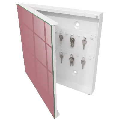 Schlüsselschrank für den Flur Altrosa