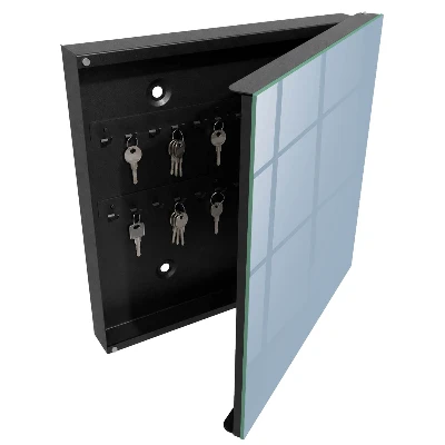 Schlüsselkasten modern Pastellblau