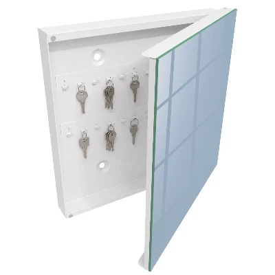 Schlüsselkasten modern Pastellblau