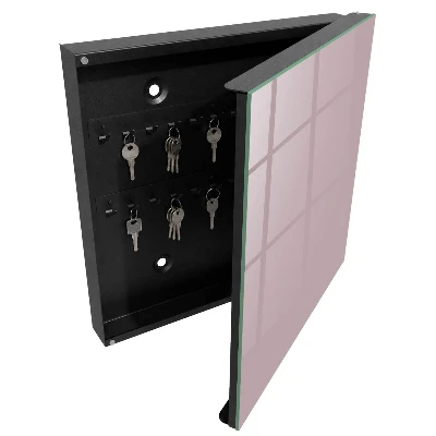Schlüsselschrank für den Flur Pastelllila
