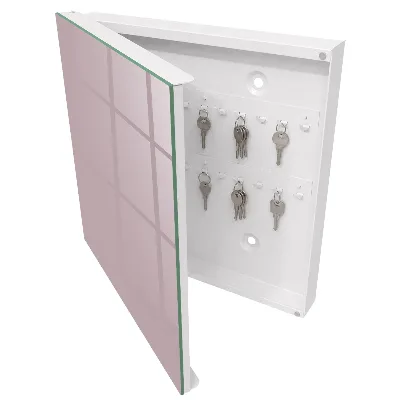 Schlüsselschrank für den Flur Pastelllila