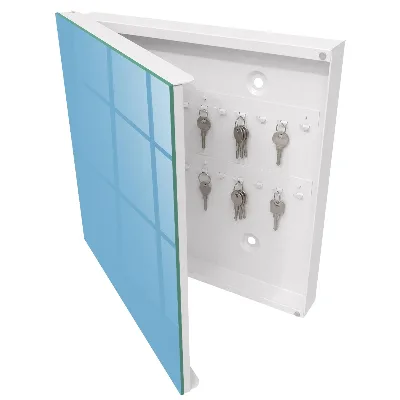 Schlüsselschrank Blaue Farbe