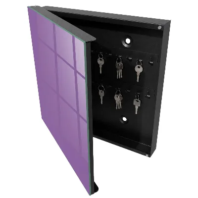 Schlüsselkasten modern Violett