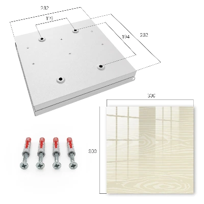 Schlüsselkasten modern Holzkonstruktion