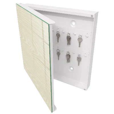 Schlüsselkasten modern Holzkonstruktion