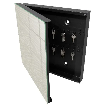 Schlüsselschrank Holzlatten