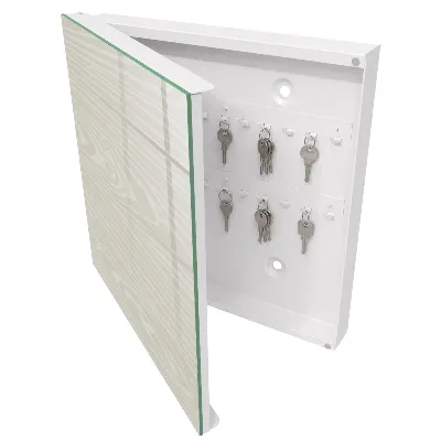 Schlüsselschrank Holzlatten