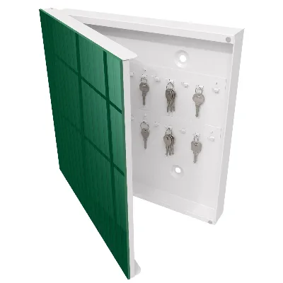 Schlüsselkasten modern Grüne Streifen