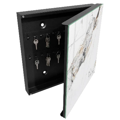 Schlüsselschrank Marmor-Eleganz