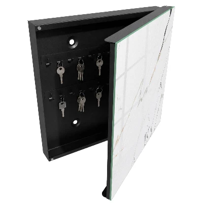 Schlüsselschrank für den Flur Eleganter Marmor