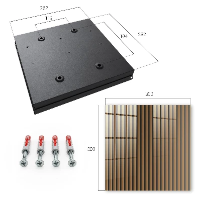 Schlüsselkasten modern Minimalistische Streifen