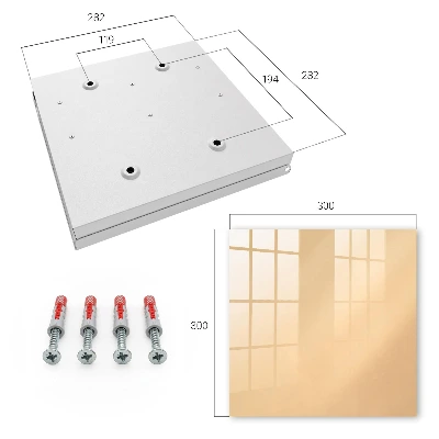Schlüsselschrank Beige Trost