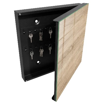 Schlüsselschrank Holzstruktur