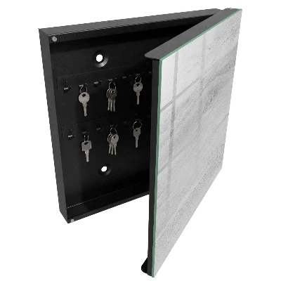 Schlüsselschrank für den Flur Holzmuster