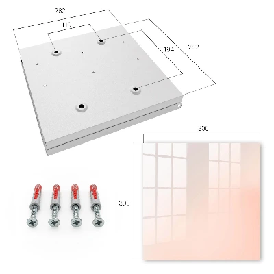 Schlüsselschrank Pastellminimalismus