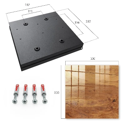 Schlüsselschrank für den Flur Holzstruktur