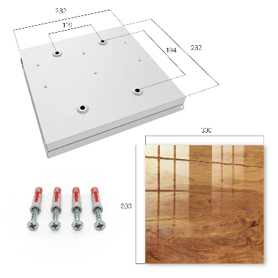 Schlüsselschrank für den Flur Holzstruktur