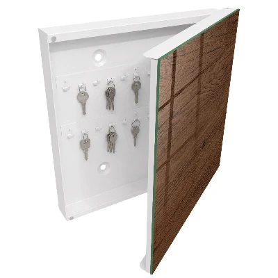 Schlüsselschrank Holzstruktur