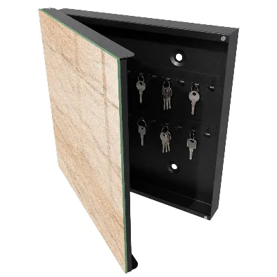Schlüsselschrank für den Flur Steintextur