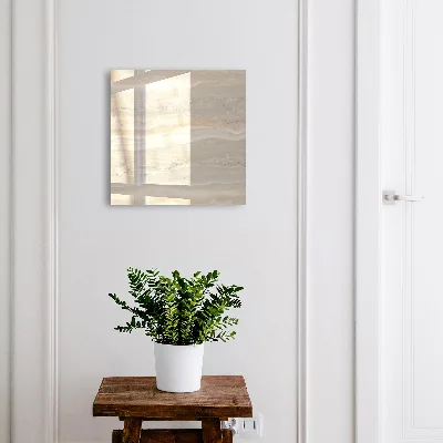 Schlüsselkasten modern Beige Wellen