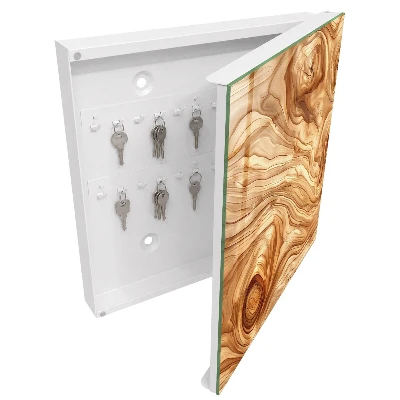Schlüsselschrank für den Flur Holzwellen