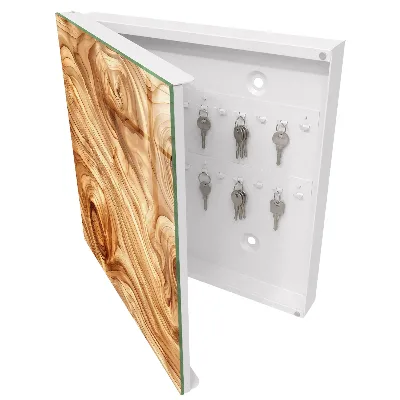 Schlüsselschrank für den Flur Holzwellen