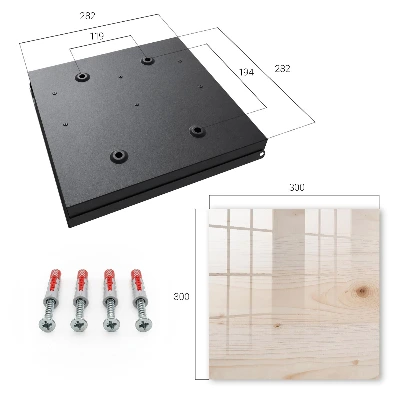 Schlüsselkasten modern Holzstruktur