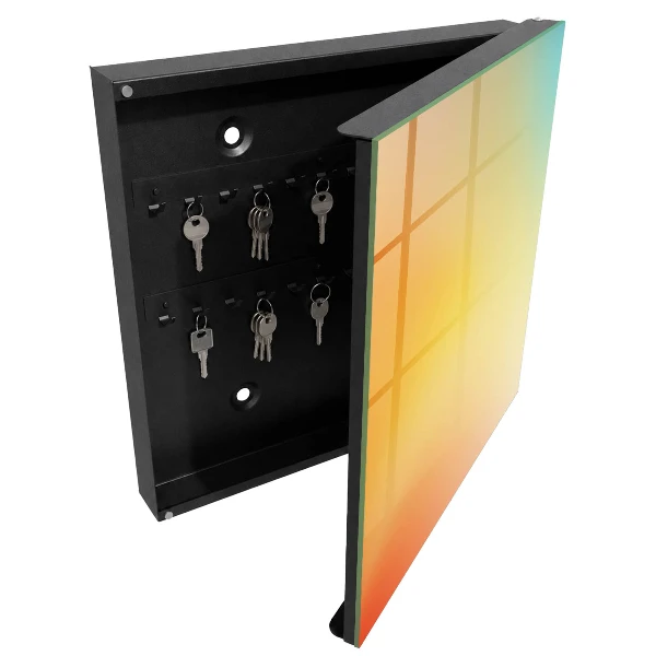 Schlüsselschrank Farbverlauf