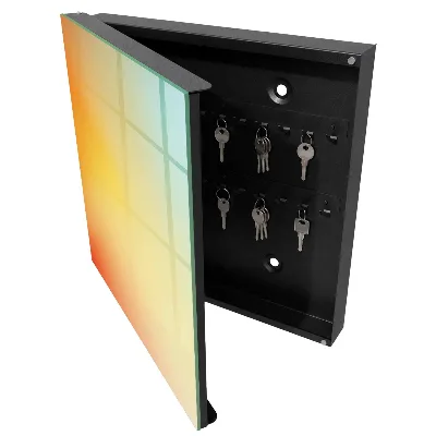 Schlüsselschrank Farbverlauf
