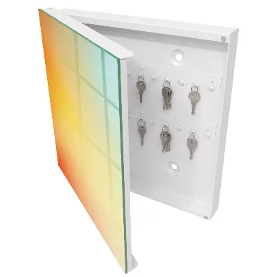 Schlüsselschrank Farbverlauf