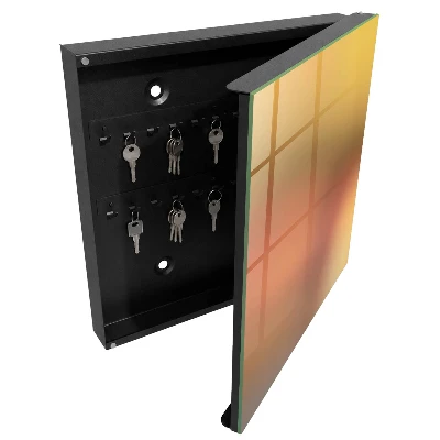 Schlüsselschrank Warmer Farbverlauf