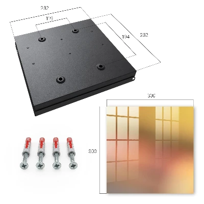 Schlüsselschrank Warmer Farbverlauf