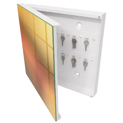 Schlüsselschrank Warmer Farbverlauf