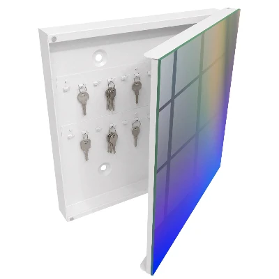 Schlüsselschrank für den Flur Farbenfrohe Harmonie